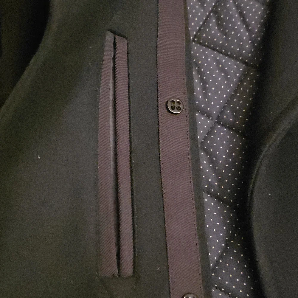 Boden Men's Navy Pea Coat - Small - Picture 5 of 5